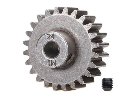 TRA6496X Traxxas Mod 1 Steel Pinion Gear 5mm Shaft (24)