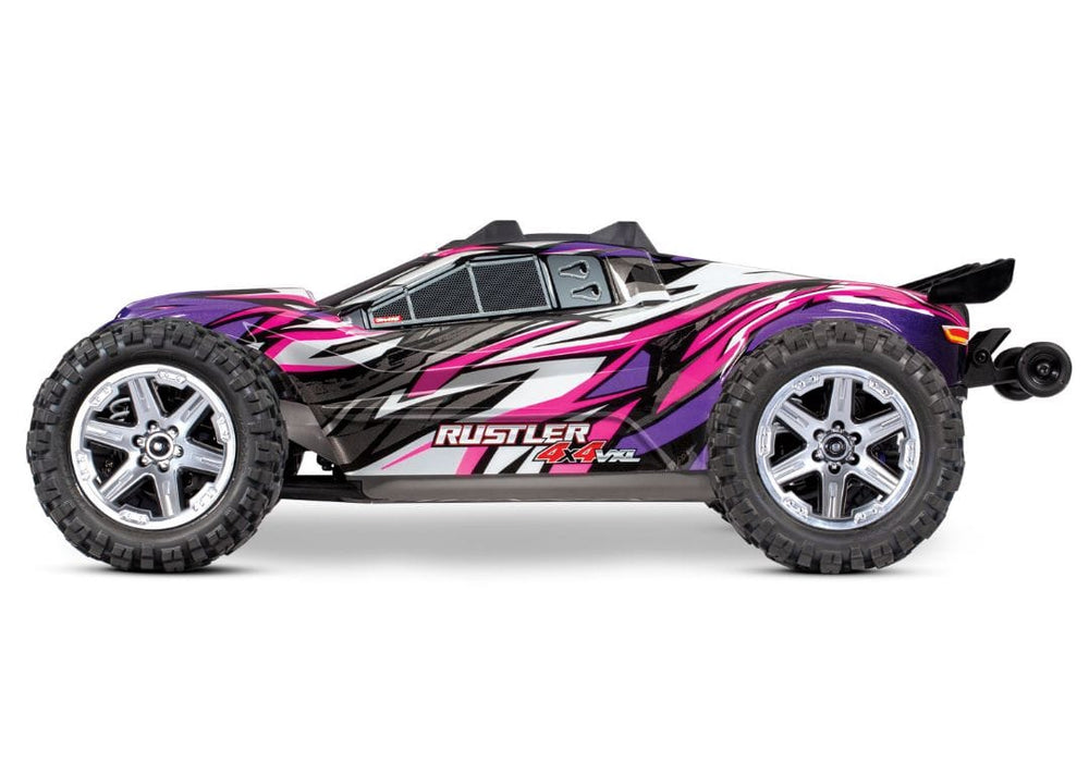 TRA67076-4 Traxxas Rustler VXL Brushless 1/10 RTR 4x4 Stadium Truck - Pink**SOLD SEPARATELY YOU will need this part # TRA2994 to run this truck