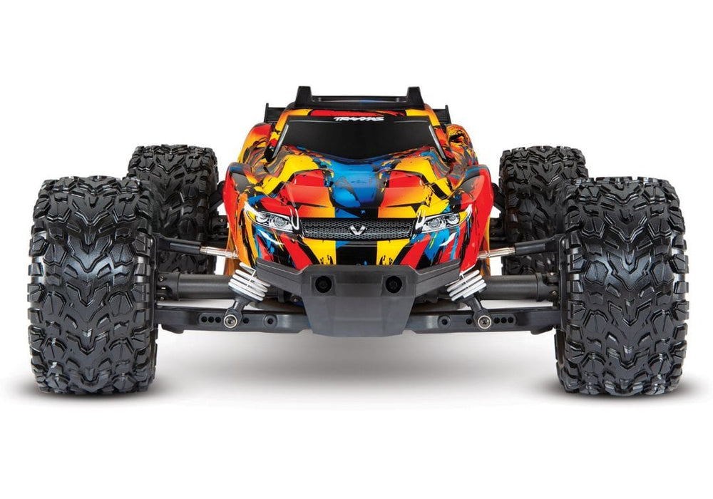 TRA67076-4SLRF Traxxas Rustler VXL 1/10 RTR 4x4 Stadium Truck - Solar Flare**SOLD SEPARATELY YOU will need this part # TRA2994 to run this truck