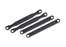 TRA6748-BLK Traxxas Camber Link Set (Plastic/ Non-Adjustable) (F&R)(Black)