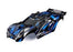 TRA6749-BLUE Traxxas Body, Rustler 4X4 Ultimate, blue (painted w/decals)