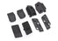TRA6966 Traxxas Latch Mounts/ Retainers (Front & Rear/Left & Right)