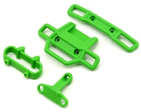 TRA7236A  Front and Rear Bumper, Green: