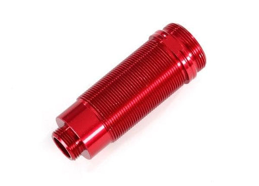 Tra7467R Traxxas Body, GTR xx-long shock, aluminum (red-anodized) (PTFE