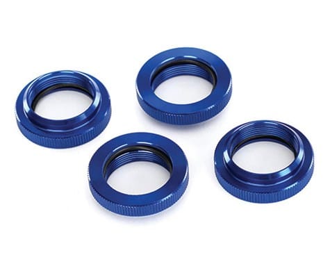 TRA7767 Spring Retainer Blue-Anodized Aluminum GTX Shocks