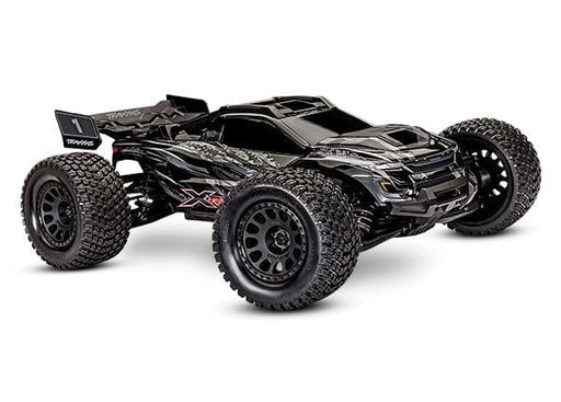 TRA78086-4BLACK Traxxas X-Maxx Race Truck (XRT) - Black YOU will need this part # TRA2997 to run this truck