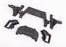 TRA7815 Traxxas Body Mounts, Front & Rear