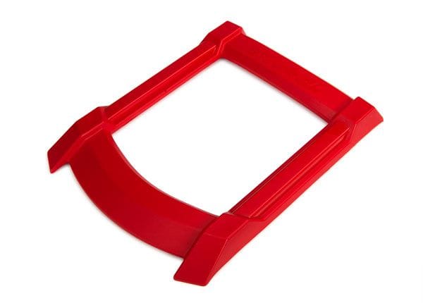TRA7817R Traxxas Skid plate, roof (body) (red)/ 3x15mm CS (4) (requires #7713X to mount)