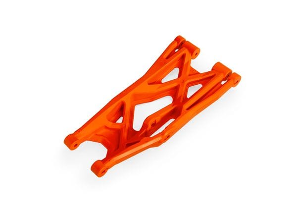 TRA7830T Traxxas Suspension arm, orange, lower (right, front or rear), heavy duty (1)