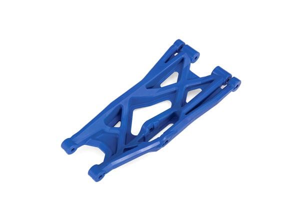 TRA7830X Traxxas Suspension arm, blue, lower (right, front or rear), heavy duty (1)