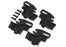 TRA7833 Traxxas Battery Hold-Down Mounts, 4x15mm CCS (4)