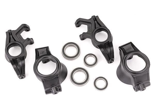 TRA7836X Traxxas Steering Blocks L&R / Caster Blocks (C-Hubs) L&R