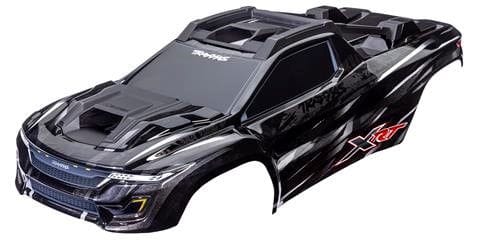 TRA7840 Traxxas Body, XRT Black (Painted, Decals Applied)