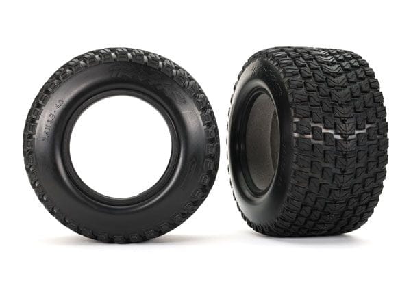 TRA7873 Traxxas Tires, Gravix (Left & Right)/ Foam Inserts (2)