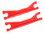 TRA7892R Suspension arms, upper, red (left or right, front or rear) (2) (for use with #7895 X-Maxx® WideMaxx® suspension kit)