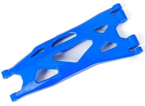 TRA7893X Suspension arm, lower, blue (1) (right, front or rear) (for use with #7895 X-Maxx® WideMaxx® suspension kit)