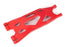 TRA7894R Suspension arm, lower, red (1) (left, front or rear) (for use with #7895 X-Maxx® WideMaxx® suspension kit)