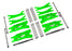 TRA7895G Traxxas Suspension kit X-Maxx WideMaxx Green