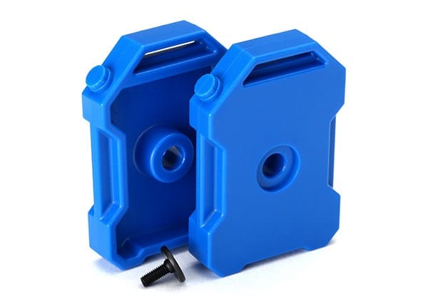 TRA8022R Traxxas Fuel Canisters (Blue) (2)/ Screw Pin