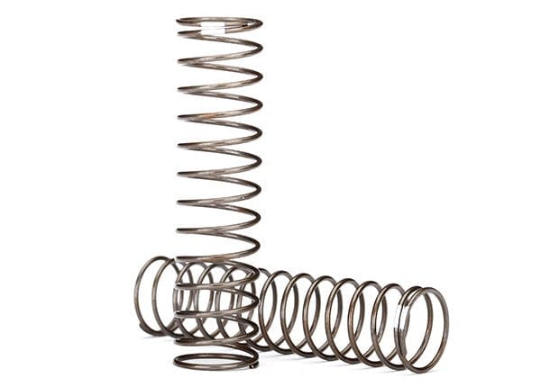 TRA8043 Traxxas Springs, shock (natural finish) (GTS) (0.30 rate, white