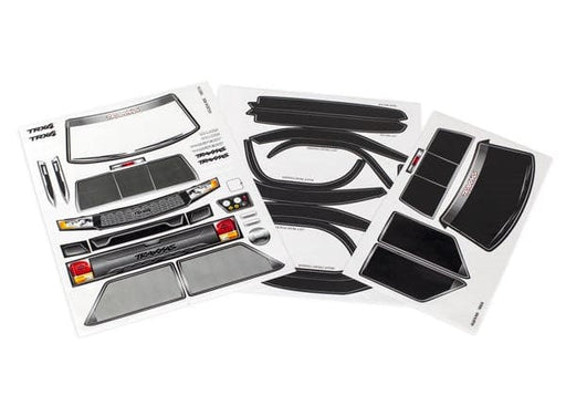 TRA8113 Traxxas Decal Sheet, TRX-4 Sport