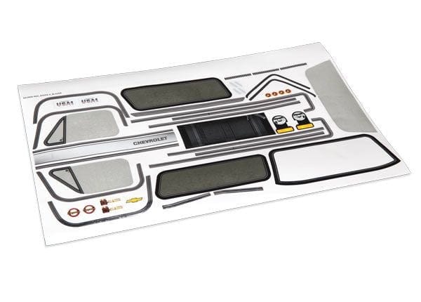 TRA8131 Traxxas Decal sheet, Chevrolet Blazer (1979)