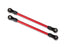 TRA8143R Traxxas Suspension links, front lower, red (2) (5x104mm, powder