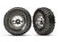 TRA8184 Traxxas Tires And Wheels, Assembled, Glued (2.2" Classic Chrome)