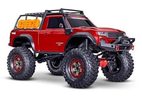 TRA82044-4RED Traxxas TRX-4 Sport - High Trail - Metallic Red