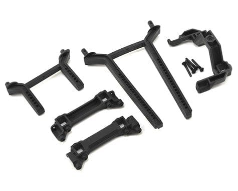 TRA8215 Body mounts & posts, front & rear (complete set)