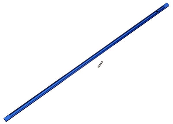 TRA8355X Traxxas Driveshaft, center, aluminum (blue-anodized)