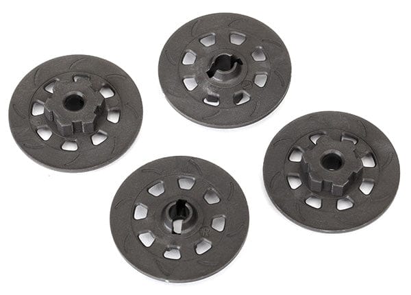 TRA8569  Wheel hubs, hex (disc brake rotors)