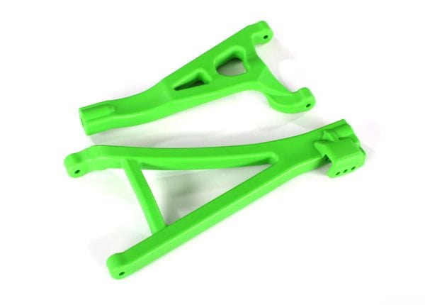 TRA8631G Traxxas Suspension arms, green, front (right), heavy duty
