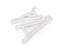 TRA8632A Traxxas Suspension arms, white, front (left), heavy duty