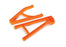 TRA8634T Traxxas Suspension arms, orange, rear (left), heavy duty