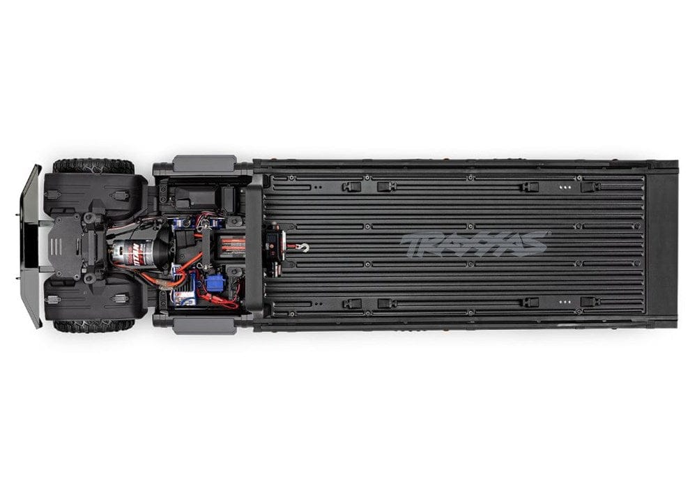 TRA88086-84   2023 BLACK Traxxas TRX-6 Ultimate RC Hauler 6X6 w/ LEDs & Winch - Black **Sold Separately YOU will need this part #TRA2970-3S to run this truck
