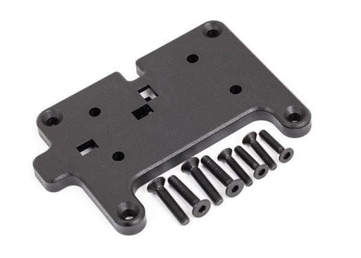 TRA8844X Traxxas Mounting Plate, Winch/ 3x15mm CCS (4)/ 2.5x12mm CCS (4)
