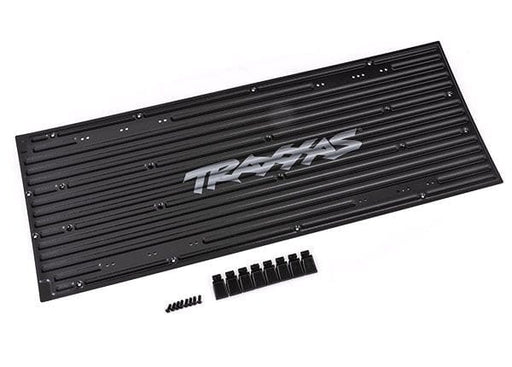 TRA8852X Traxxas Flatbed (With Wheel Chocks)