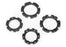 TRA8889 Traxxas Bearing retainers, inner (2), outer (2)
