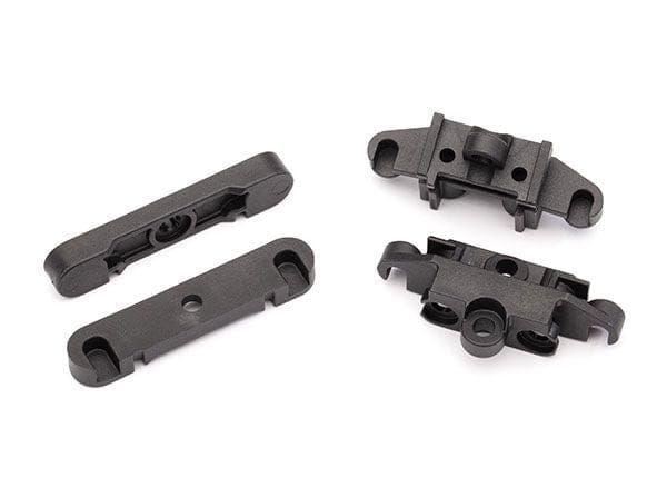 TRA8916 Traxxas Mount, tie bar, front (1)/ rear (1)/ suspension pin retainer, front or rear (2)
