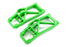 TRA8930G Traxxas Suspension arm, lower, green (left and right, front or rear) (2)