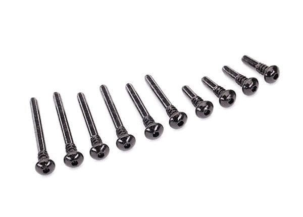 TRA8940 Traxxas Suspension screw pin set, front or rear (hardened steel
