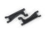 TRA8998 Traxxas Suspension arms, upper, black (left or right, front or rear) (WideMAXX kit) (2)