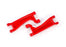 TRA8998R Traxxas Suspension arms, upper, red (L/R, F/R) (WideMAXX kit)