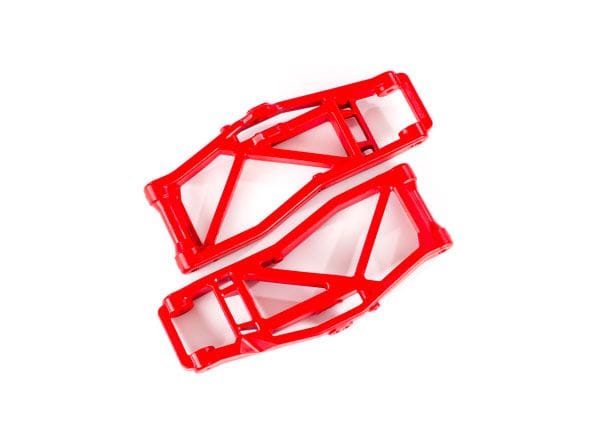 TRA8999R Traxxas Suspension arms, lower, red (L/R, F/R) (WideMAXX kit)