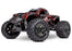 TRA90076-4SRED Traxxas Hoss 4X4 VXL - Shadow Red 1/10 Scale 4WD Brushless YOU will need this part # TRA2994 to run this truck