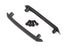 TRA9017 Skid plate, roof (body) (black) (left & right)/ 3x8mm CS (4)