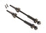 TRA9051X Driveshafts, front, steel-spline constant-velocity (complete assembly) (2)