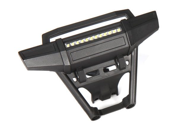 TRA9096 Traxxas Bumper, front (with LED lights) (replacement for #9035)