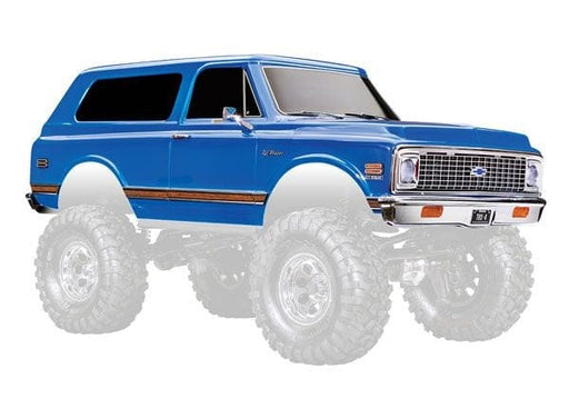 TRA9130-BLUE Traxxas Body 1972 Chevrolet Blazer Complete - Blue